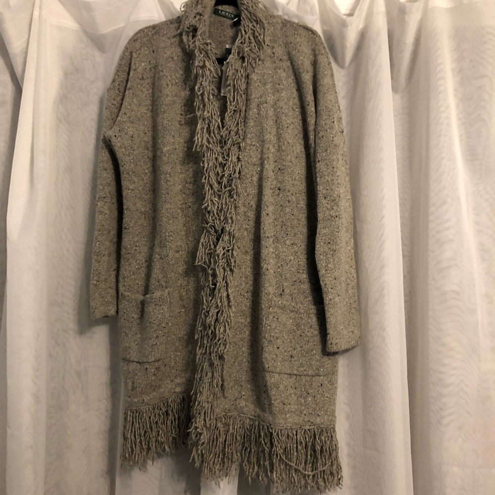 NWT Ralph Lauren Open Front Cardigan Sweater
